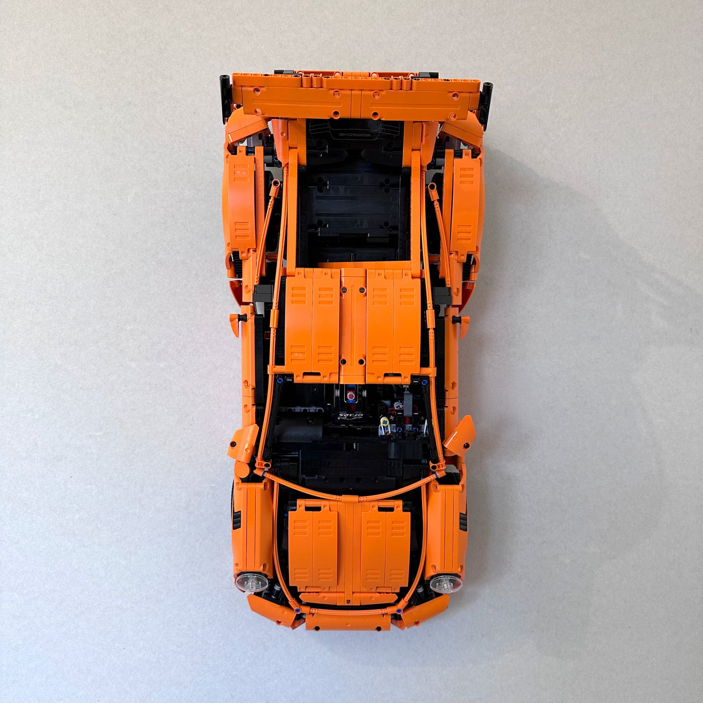 Wall Mount Bracket Hook for Lego Technic Porsche 911 GT3 RS 42056 | Upright or Upside-down