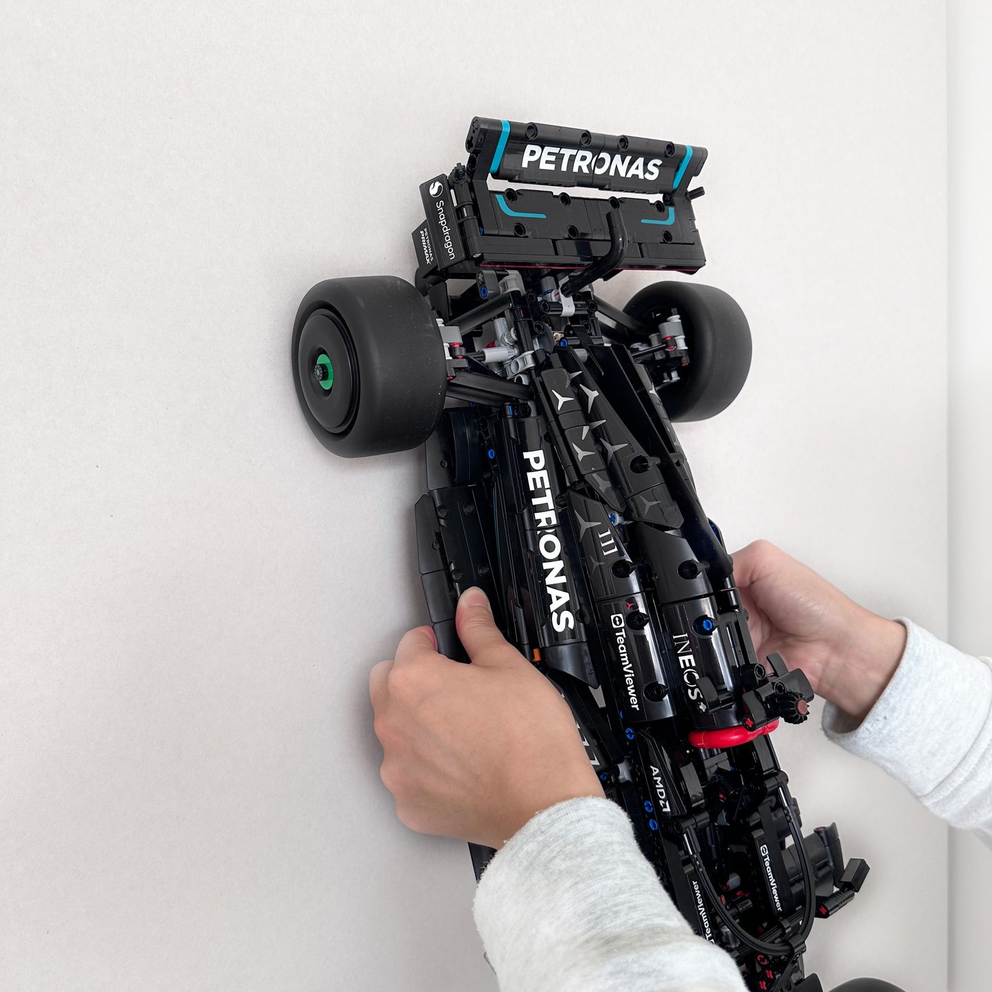 Wall Mount Hook for Lego 42171 Technic  Mercedes-AMG F1 W14 E Performance
