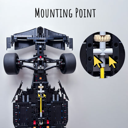 Wall Mount Hook for Lego 42171 Technic  Mercedes-AMG F1 W14 E Performance