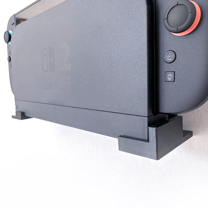 Wall Mount for Nintendo Switch 2 Dock – Minimal Side Bracket Holder, Compact & Secure Design – A Sleek Home for Your Console – Made in UK