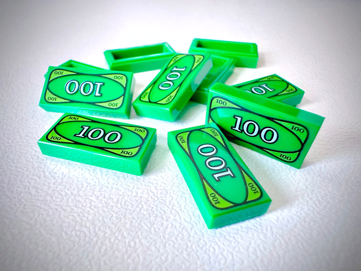 100 Green Money Tile｜Robber Dollar｜4295260