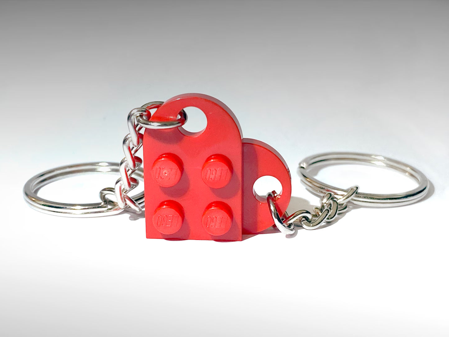 LEGO Heart Couple Keychain / Keyring｜18 Colors