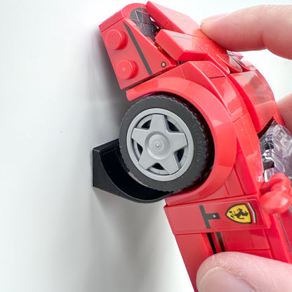 4 Pack Wall Mount Hook for LEGO Speed Champions Cars