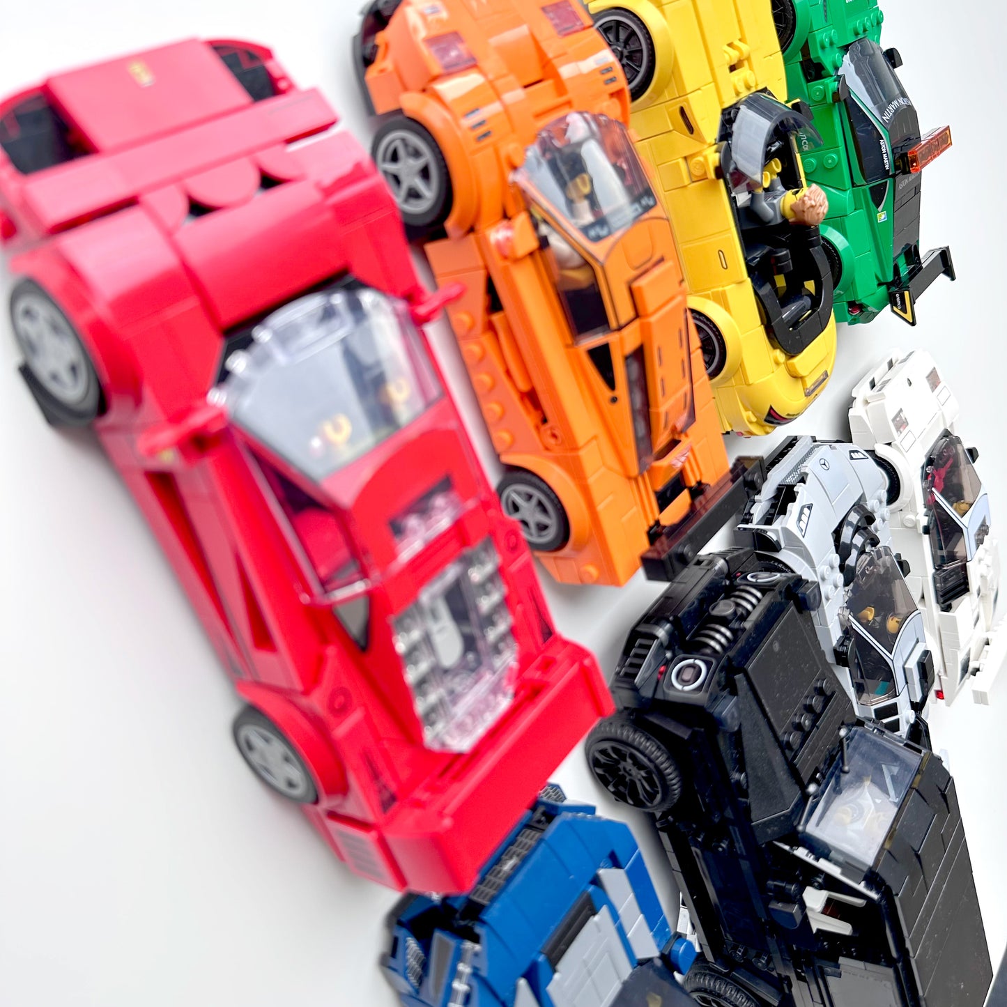 4 Pack Wall Mount Hook for LEGO Speed Champions Cars